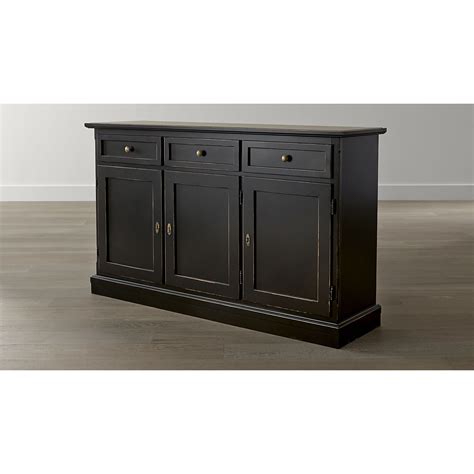 crate and barrel buffet sideboard.